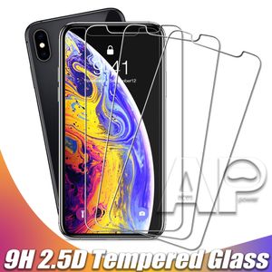 iphone sem tela venda por atacado-Protetor de tela de vidro temperado para novo iphone pro xr xs max x mais samsung galaxy s9 lg v20 sem pacote