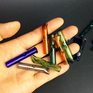 Wholesale tobacco filter tips resale online - 8mm Glass Filter Tips Phuncky Feel Tips for Tobacco Dry Herb Rolling Papers Hand blown Glass Tip Paper Tip Cypress Hill Phuncky mm Length