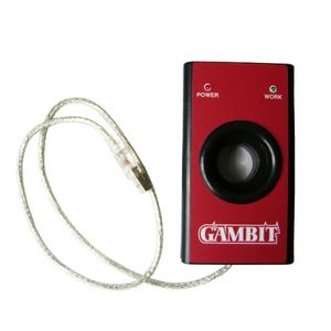 llaves transponder para coches al por mayor-Gambit programador coche clave maestro II Gambit programador transpondedor funciona con PCF7935 PCF y T5 transpondedores