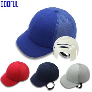 Breathable Work Safety Helmet Light Anti Collision Protective Baseball Cap ABS Shell Workshop Anti smashing Riding Safe Helmets