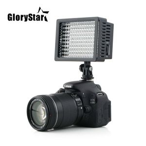 Wholesale led camcorder lamp resale online - Glory Star High Power Lightdow LD LED Video Light Camera Camcorder Lamp with Three Filters K