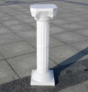 colonnes romaines en plastique achat en gros de Decor de fête haut de gamme LED en plastique lumineux Colonne romaine Evénements de mariage de la zone de bienvenue Décoration de la photo de la photo Produits fournis à