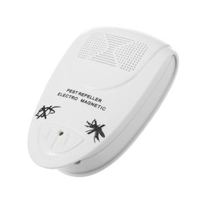 EU Plug Electronic Ultrasonic Rat Mouse Repellent Indoor Anti Mosquito Insect Pest Killer Magnetic Repeller Rodent Control