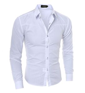 fitil satışı toptan satış-5XL Artı Boyutu Profesyonel Erkek Gömlekler Moda Nem Esneklik Uzun Kollu Katı Hombre Camisa Masculina Erkekler Giyim Fabrika Satış