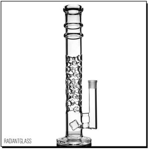 Hookahs CUBE PERC BONG MET IJsvanger Glass Bongs Maken meer bubblers Rook Water Pipe Amazing Style
