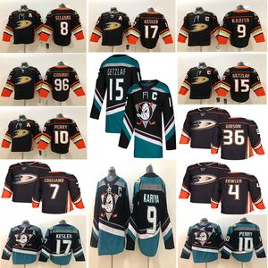 paul kariya enten jersey großhandel-Anaheim Ducks Ryan Getzlaf Jersey Paul Kariya Ryan Kesler Cam Fowler Eishockey Trikots