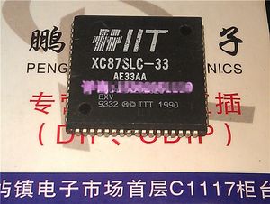 komponenten des prozessors. großhandel-XC87SLC XC87SLC XC87DLC IIT MATH Arithmetischer Prozessor Integrierte Schaltungen ICs Elektronische Komponenten Chips PLCC68 Pins