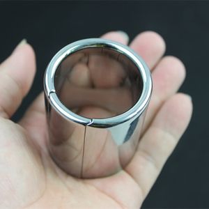 Scrotum Pendant Stainless Steel Ball Stretchers Burden Cock Penis Bearing Ring Locking Alternative Sex Products for Men B2