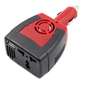 New W Car Power Inverter V DC to V v AC Converter Adapter V USB Charger