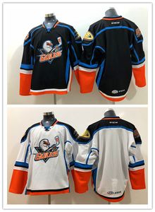 Fashion Ducks San Diego Gulls Jerseys Men Ice Hockey CCM AHL Blank Jersey Home Black Away White Breathable All Stitched Uniforms