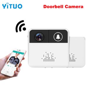 Night Vision Ring Bell Wireless Wifi Video Intercom Doorbell Outdoor Monitor P IP Camera Two Way Audio Viewer Peephole YITUO