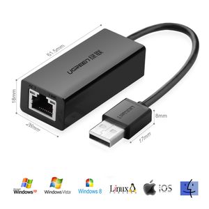 Wholesale network adapter windows resale online - Ugreen Network Adapter USB to Ethernet RJ45 Lan for Windows MacBook Nintend Switch Tablet OTG USB Ethernet Adapter