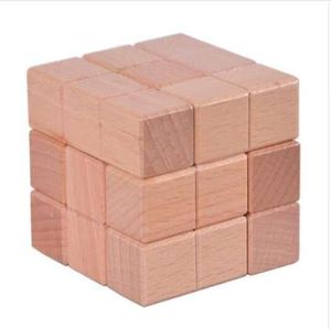 Wholesale 3d wooden cube puzzle resale online - New Quality IQ Wooden Cube Puzzle D Mind Brain Teaser Soma Puzzles Game for Adults Kids
