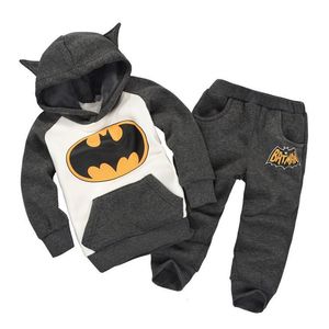 Wholesale baby boys autumn clothing set resale online - Children Clothing Sets Spring Autumn Baby Boys Girls Clothing Sets Fashion Hoodie pants Suits Years Kids Clothes