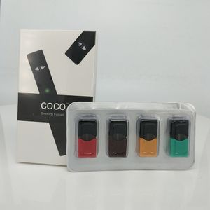 プラスチック包装付き蒸気ポッドカートリッジのための超携帯用COCOの喫煙の進化されたポッドの蒸気ペンのスターターキット
