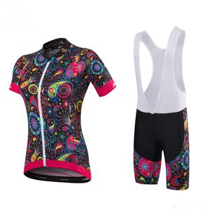 womens bike clothes al por mayor-2021 Mujeres Ciclismo Jersey Set Bike Ropa Bicycle MTB Sport Wear Funda corta Ciclismo Roupa