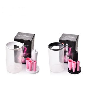 Professional Electric Makeup Brushes Cleaner and Dryer Automatic Rotation Make Up Brush Washing Machine Set Black White