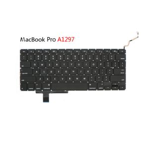 unibody for macbook pro toptan satış-Yeni ABD Klavye MacBook Pro A1297 Unibody ABD Klavye Backlight