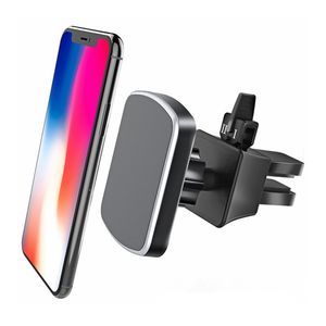 magnet phone holder toptan satış-Araba Cep Telefonu Tutucu Evrensel Manyetik Hava Havalandırma Dağı iPhone x s Artı