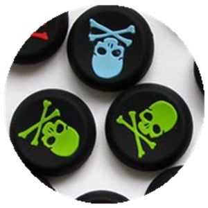 SYYTECH bag Skull Head Protective Covers Thumb Stick Grip Joystick Case Cap for PS4 PS3 XBOX ONE Xbox360 Game Controllers
