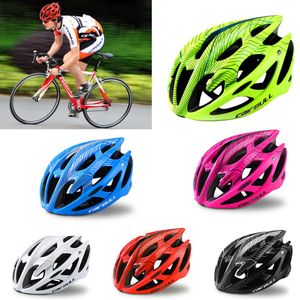 ファッションムトコロル高強度バイクヘルメットシンプルな超軽量通気性サイクリングセーフティハットMTBロード自転車保護ヘルメット