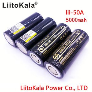 26650 5000mah batterie großhandel-Liitokala LII A Original V mAh INR26650 A Wiederaufladbare Lithiumbatterie Geeignet für Taschenlampe Mikrofonbatterie