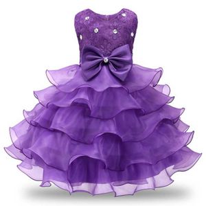 Wedding Ceremony Costume Prom Dress For Little Girl Years Pleated Dress Teenage Girls Dinner Outfits Formal Occasion Wear