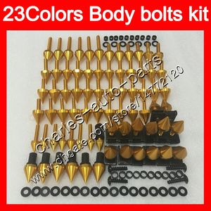 Fairing bolts full screw kit For SUZUKI GSXR600 GSXR750 GSXR GSX R600 Body Nuts screws nut bolt kit Colors