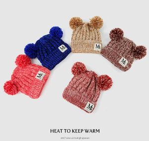 Nieuwe Beanie Hoeden Voor Jongens En Meisjes Winter Hat Bonnet Designer Mutsen Merk Kids Kind Skull Cap Gratis Sport Headwear Hot Sale