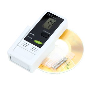 Freeshipping Mini Draagbare USB LCD Digitale Temperatuur Meter Vochtigheid Logger Thermometer Hygrometer PC Aansluiting van gegevensopname