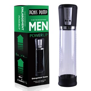 erkeklere pompa toptan satış-YUELV USB Şarj Edilebilir Elektrikli Penis Pompası Büyütme Erkek Vakum Penis Extender Horoz Büyütücü Yetişkin Oyuncakları Erkekler Için Seks Ürünleri Eşcinsel
