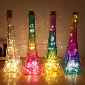 Creative USB Powered Eiffel Tower Shape Lights Decorative Christmas Holiday gift colors for your choice