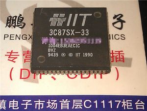 komponenten des prozessors. großhandel-3C87SX C87SX C87SX C87SX C87SX Arithmetischer Prozessor Integrierte Schaltungen Chips Elektronische Komponenten PQCC68 Pins