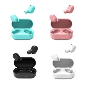 kulaklıklar kulaklıklar rengi toptan satış-M1 TWS Bluetooth Spor Stereo Kablosuz Kulaklıklar Oyun Kulaklık Renkli Kulaklık Kulakiçi