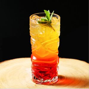 Transparante Tiki Glas Drinkware Wide Eyed Cup Grimas Cups Sap Hawaiiaanse Cocktail Zombie Mokken
