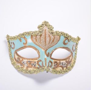 Fashion masks Venetian painted princess mask Easter Halloween ball masks Half Face Mask Lady Sexy Mask wedding Christmas decor