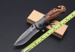 assisted knives оптовых-TOP оптовые Browning X50 COLD STEEL складные ножи Fold Assist Cr15Mov лезвие с коробкой Карманный нож A07 A16 Кемпинг толчок охотничий нож