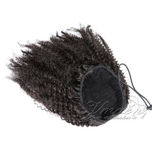 афро волос группа оптовых-Индийская Virgin Natural Black A от до дюймов г Эластичная диапазона галстуки afro afro abky kinky remy remy волосы для волос человека