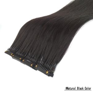 Women D Pre Bond Human Hair Extension Clip For D Hair Extensions Machine No Trace Connected Hair Unprocessed Black Brown Blonde Red Wine