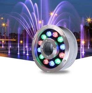 Wholesale underwater ponds for sale - Group buy Fanlive W W W W IP68 DMX512 Control RGB LED Fountain Light DC V Swimming Pool Light v Underwater Lights For Ponds