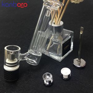 Wholesale titanium vape resale online - Kanboro Nail V3 wax tank Quartz Ceramic Titanium Heating Coil wax atomizers for KanboroTech wax vape dry herb vaporizer