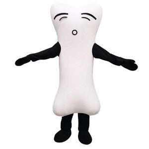 Halloween Bone Mascot Costume Cartoon skeleton Anime theme character Christmas Carnival Party Fancy Costumes Adult Outfit