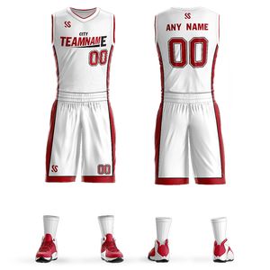 Men s basketball jerseys set blank sports basketball training basketball jerseys custom uniforms