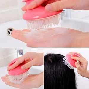 schuppen haare großhandel-Kopf Körper zu waschen reinigen Pflege Haarwurzel Juckende Kopfhaut Massage Bath Spa Abnehmen Anti Schuppen Kamm Dusche Bürste