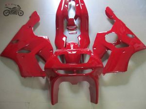 ingrosso zx6r rosso-Aftermarket Body Parts Fairing Kit per Kawasaki Ninja ZX6R Red Bodywork Fairings Set ZX6R OT22