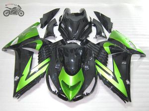 yarış püskürtme toptan satış-Kawasaki Ninja için enjeksiyon kalıp grenaj ZX14R ZX ZX R motosiklet Çinli yol yarış kaporta kitleri