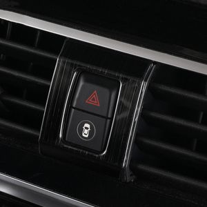 CARセンターコンソールエアコン警告ランプスイッチボタンフレームカバートリムX3 G01 x G02インテリアオートアクセサリー