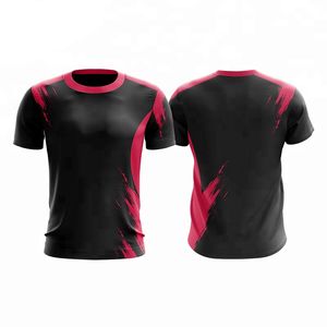 herren tennishemden großhandel-2019 Ihr eigenes Design Marken Logo Bild Benutzerdefinierte Damen Herren Tischtennis Team Spiel T Shirts