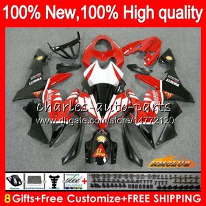 Wholesale yamaha r for sale - Group buy Body For YAMAHA YZF1000 red hot sale YZF R1 YZF R1 HC YZF R CC CC YZF YZFR1 Fairing kit