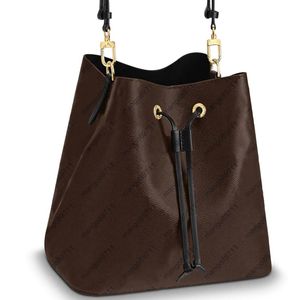 ingrosso benne di moda-Le donne borse della spesa borse per borse borse borse a forma di lettere floreale secchio in pelle